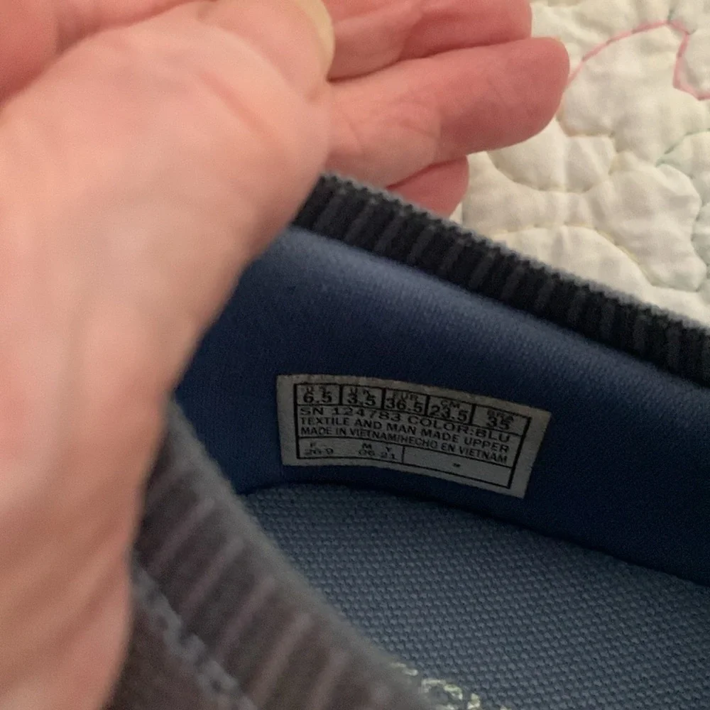 SKETCHERS GO WALK GRAY WOVEN STRETCH SZ 6 1/2 - Picture 7 of 7